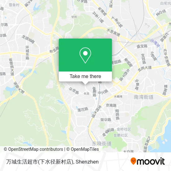 万城生活超市(下水径新村店) map