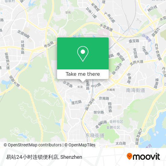 易站24小时连锁便利店 map