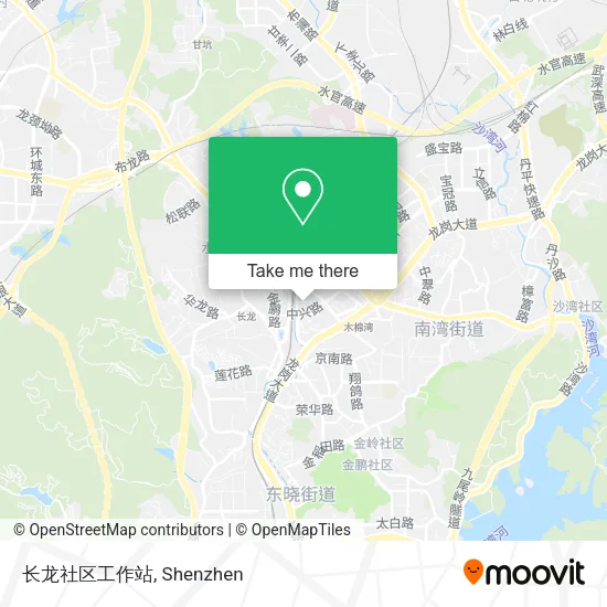 长龙社区工作站 map