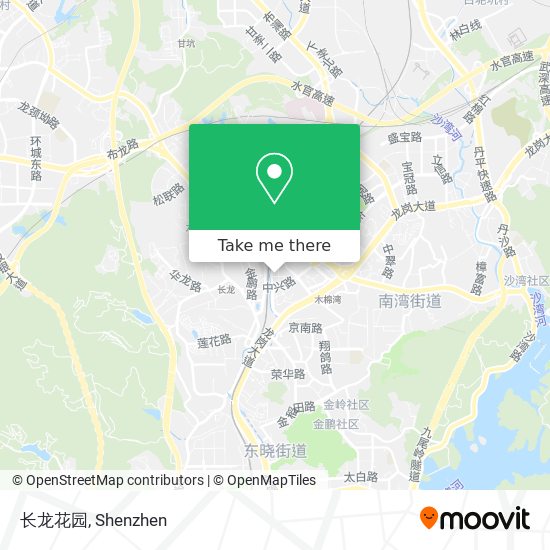 长龙花园 map