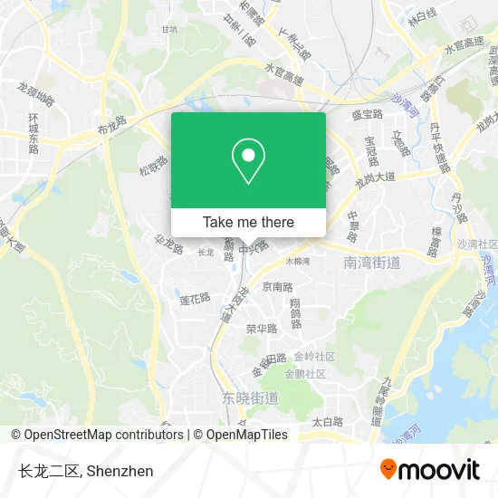 长龙二区 map