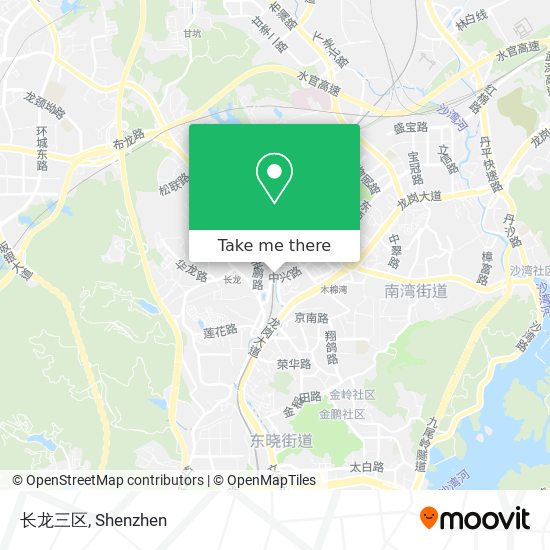 长龙三区 map