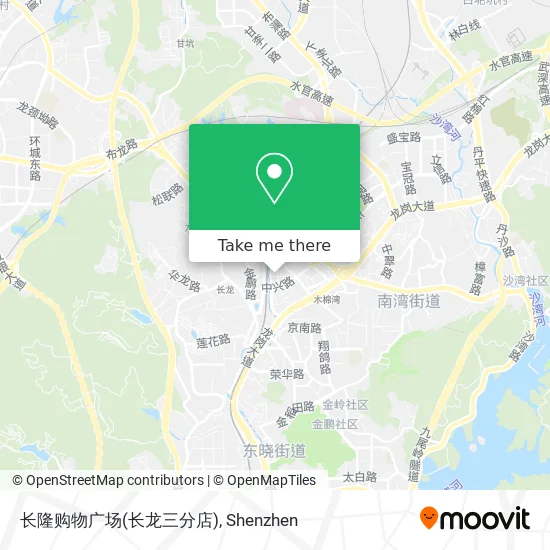 长隆购物广场(长龙三分店) map