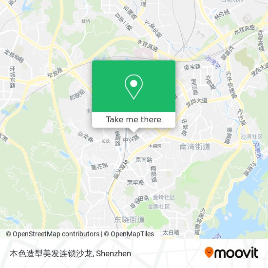 本色造型美发连锁沙龙 map