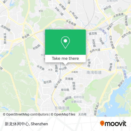 新龙休闲中心 map