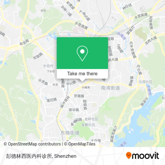 彭德林西医内科诊所 map
