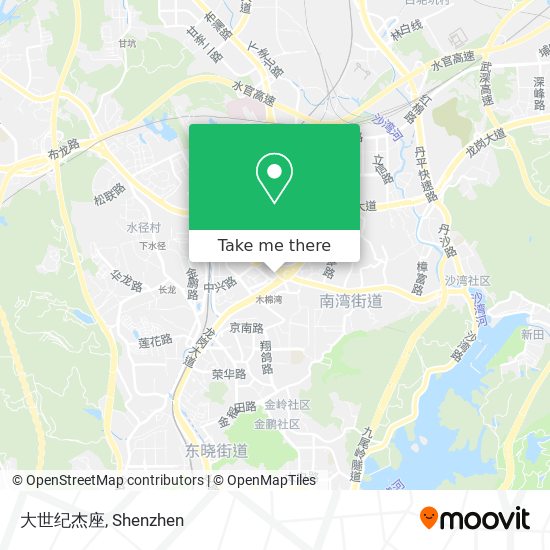 大世纪杰座 map