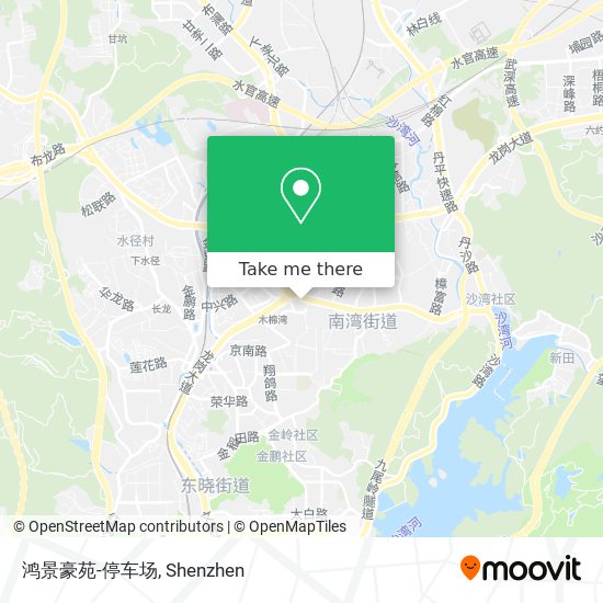 鸿景豪苑-停车场 map