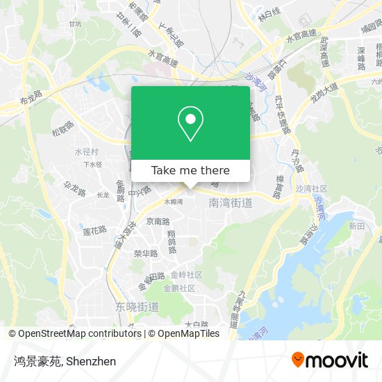 鸿景豪苑 map