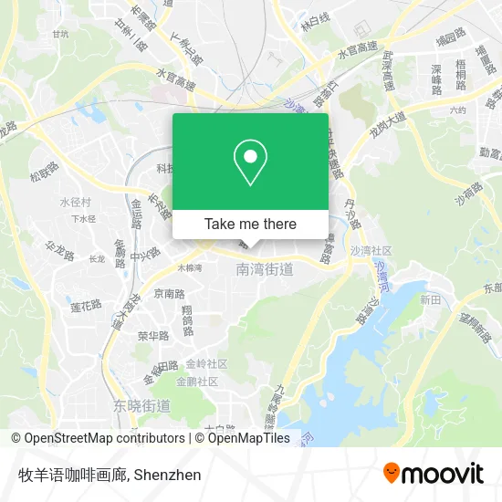 牧羊语咖啡画廊 map