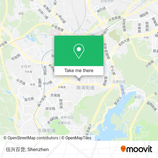 信兴百货 map