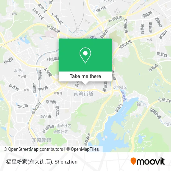 福星粉家(东大街店) map