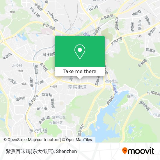 紫燕百味鸡(东大街店) map