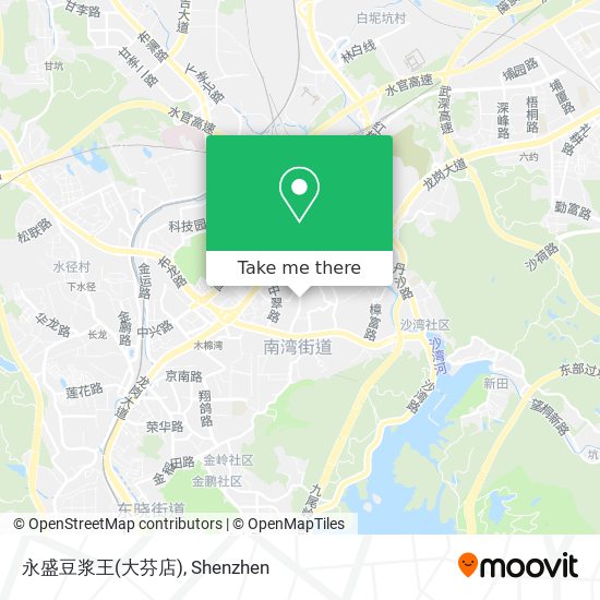 永盛豆浆王(大芬店) map