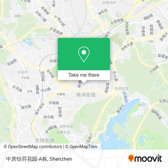 中房怡芬花园-A栋 map