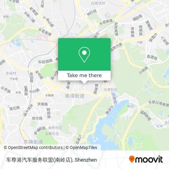 车尊港汽车服务联盟(南岭店) map