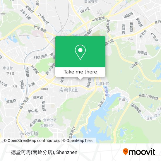 一德堂药房(南岭分店) map