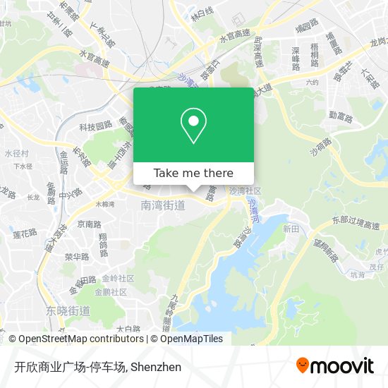 开欣商业广场-停车场 map