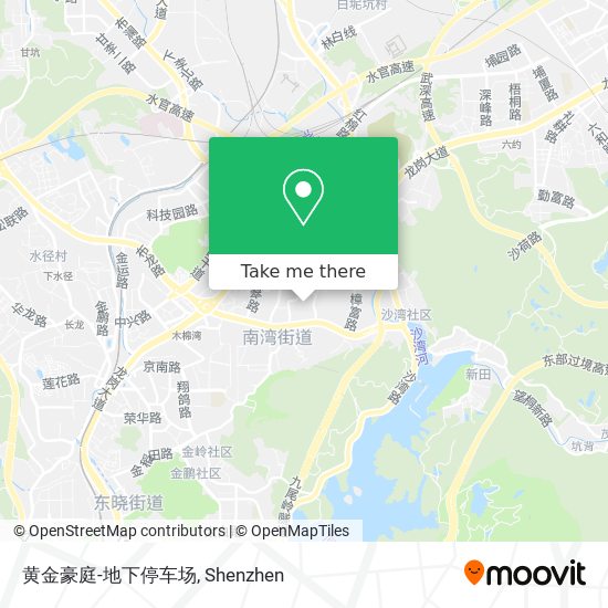 黄金豪庭-地下停车场 map