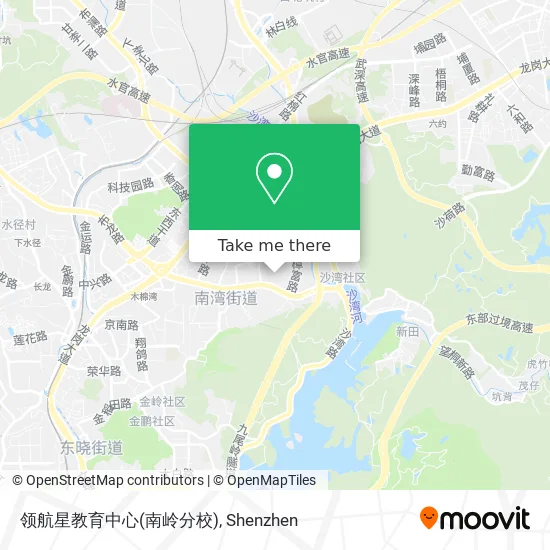 领航星教育中心(南岭分校) map
