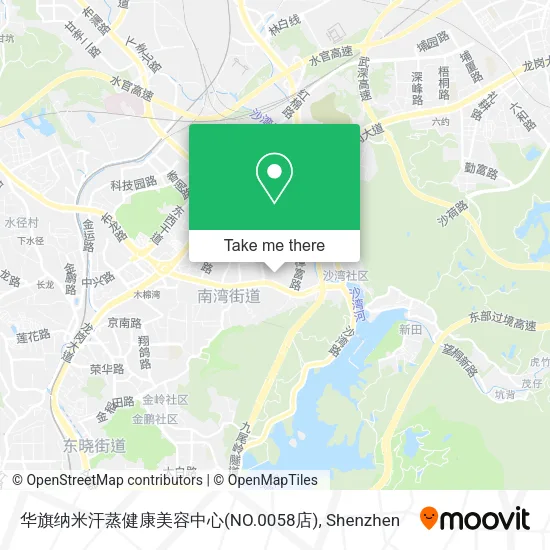 华旗纳米汗蒸健康美容中心(NO.0058店) map