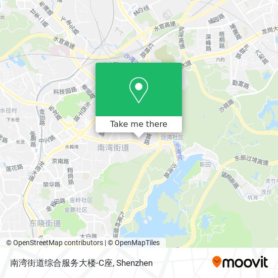 南湾街道综合服务大楼-C座 map