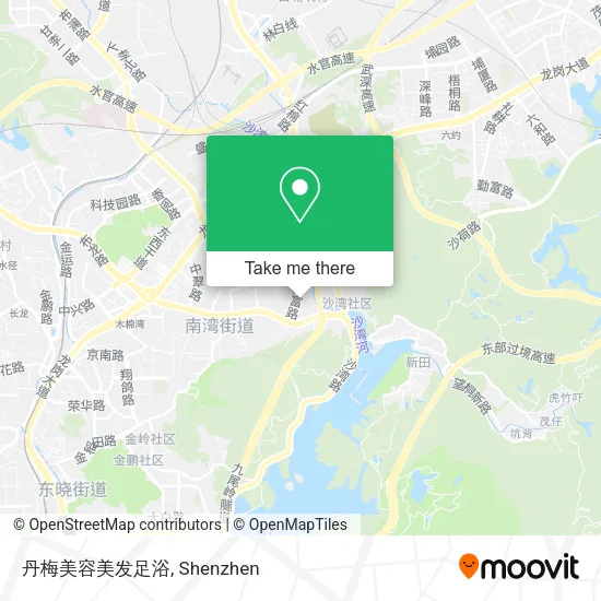 丹梅美容美发足浴 map