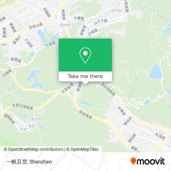 一帆百货 map
