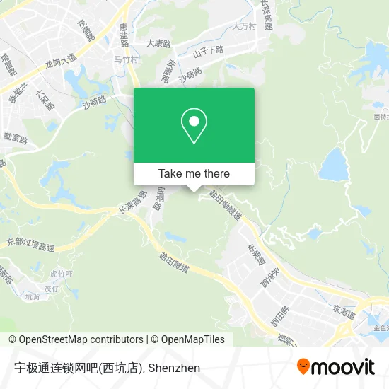 宇极通连锁网吧(西坑店) map