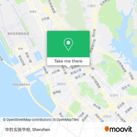 华胜实验学校 map