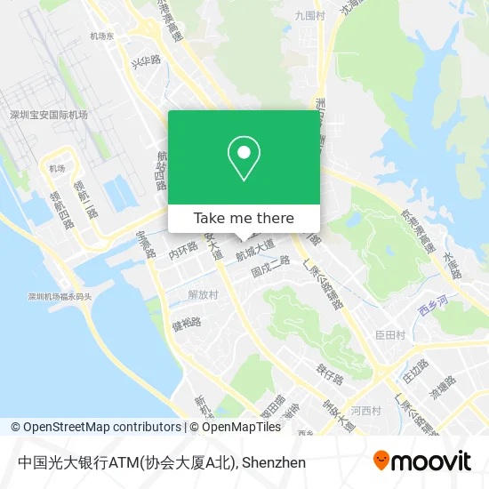 中国光大银行ATM(协会大厦A北) map
