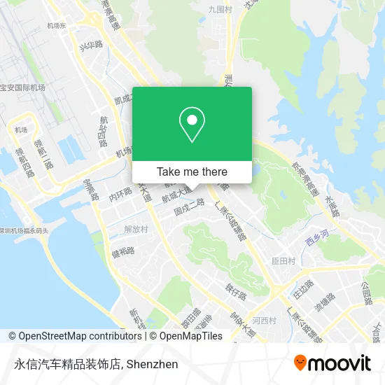 永信汽车精品装饰店 map