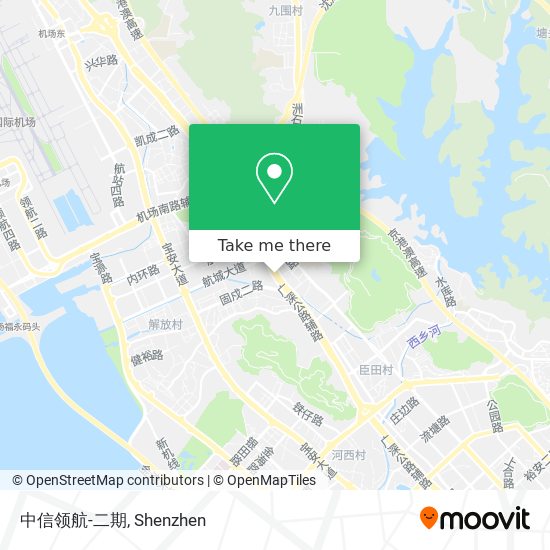 中信领航-二期 map