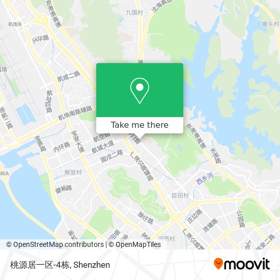 桃源居一区-4栋 map