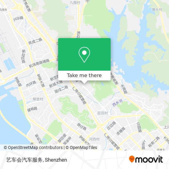 艺车会汽车服务 map