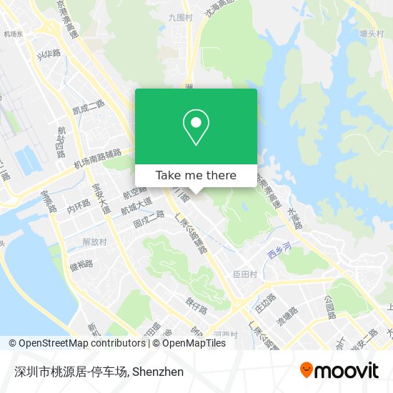 深圳市桃源居-停车场 map