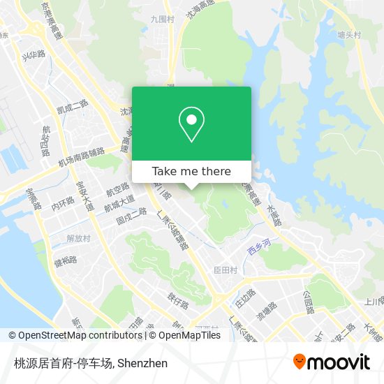 桃源居首府-停车场 map