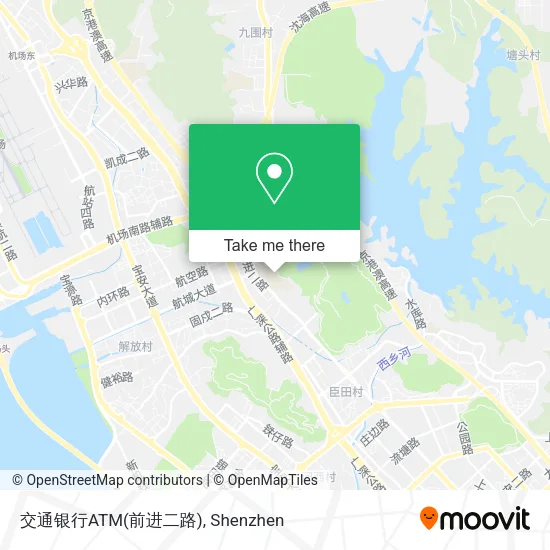 交通银行ATM(前进二路) map