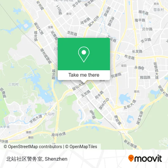 北站社区警务室 map