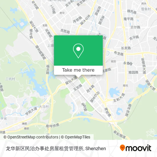 龙华新区民治办事处房屋租赁管理所 map