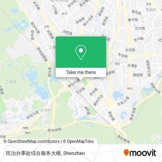 民治办事处综合服务大楼 map