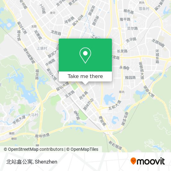 北站鑫公寓 map
