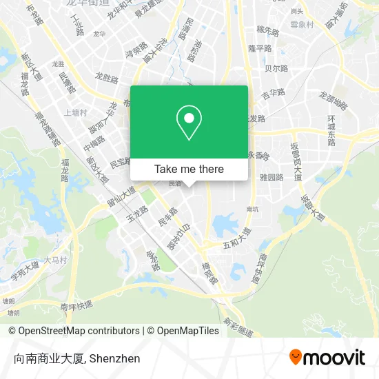 向南商业大厦 map