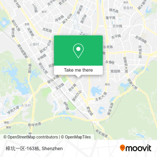 樟坑一区-163栋 map