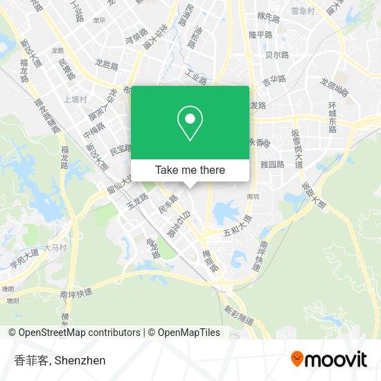 香菲客 map