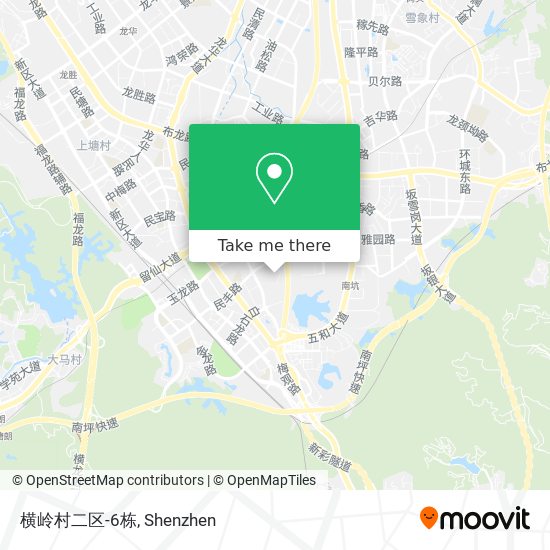 横岭村二区-6栋 map
