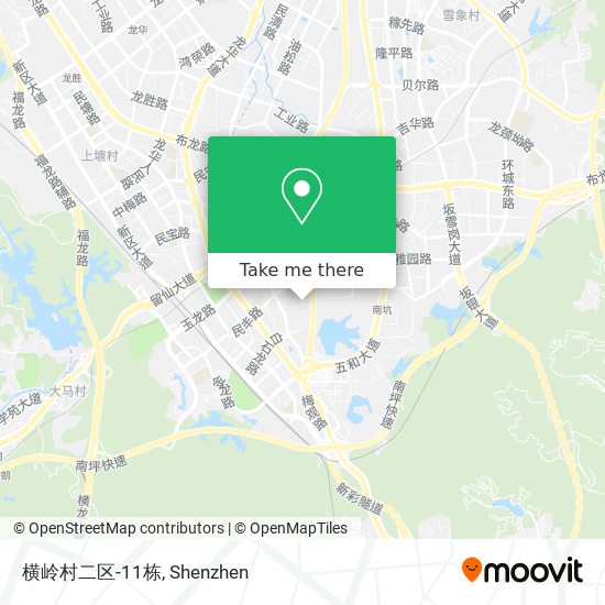 横岭村二区-11栋 map