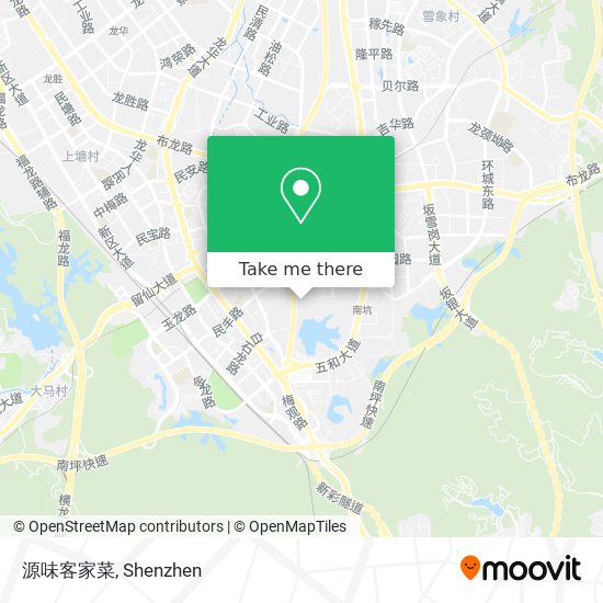 源味客家菜 map