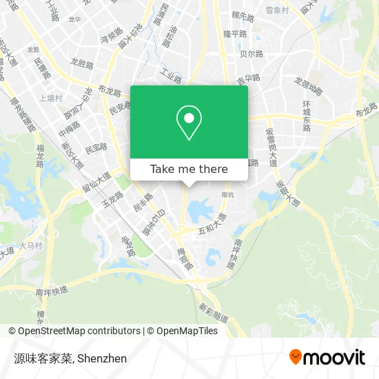 源味客家菜 map