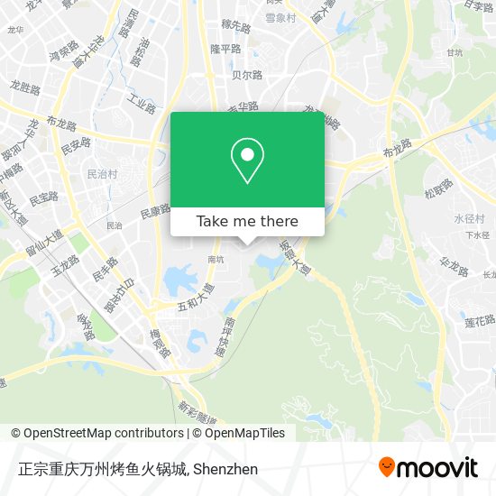 正宗重庆万州烤鱼火锅城 map